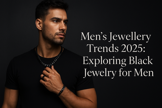 Men's Jewellery Trends 2025: Exploring Black Jewelry for Men