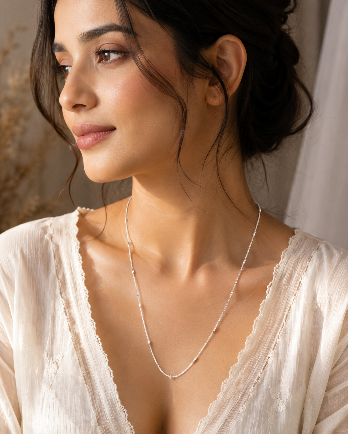 Everyday Sparkle Silver Chain