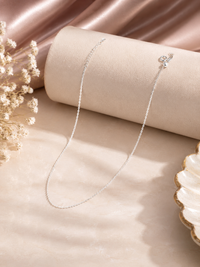 Celeste Beaded Silver Chain – 925 Sterling Silver
