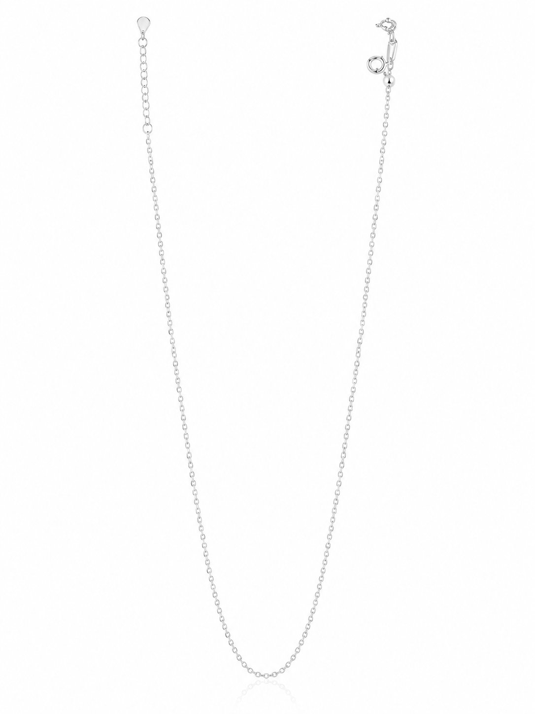 Celeste Beaded Silver Chain – 925 Sterling Silver