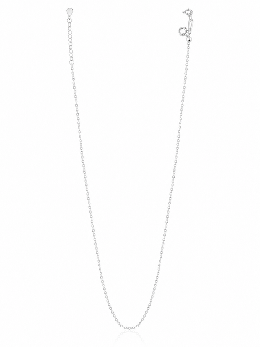 Celeste Beaded Silver Chain – 925 Sterling Silver