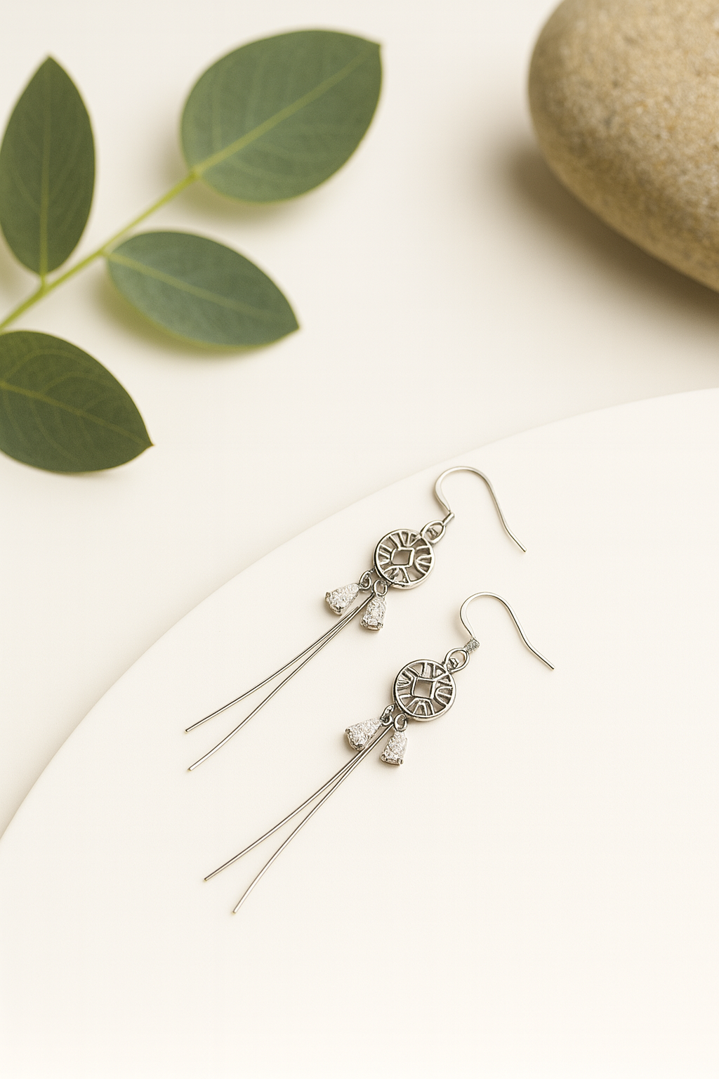 Ethereal Drop Sterling Earrings