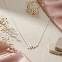 Heritage Clover Cascade Necklace
