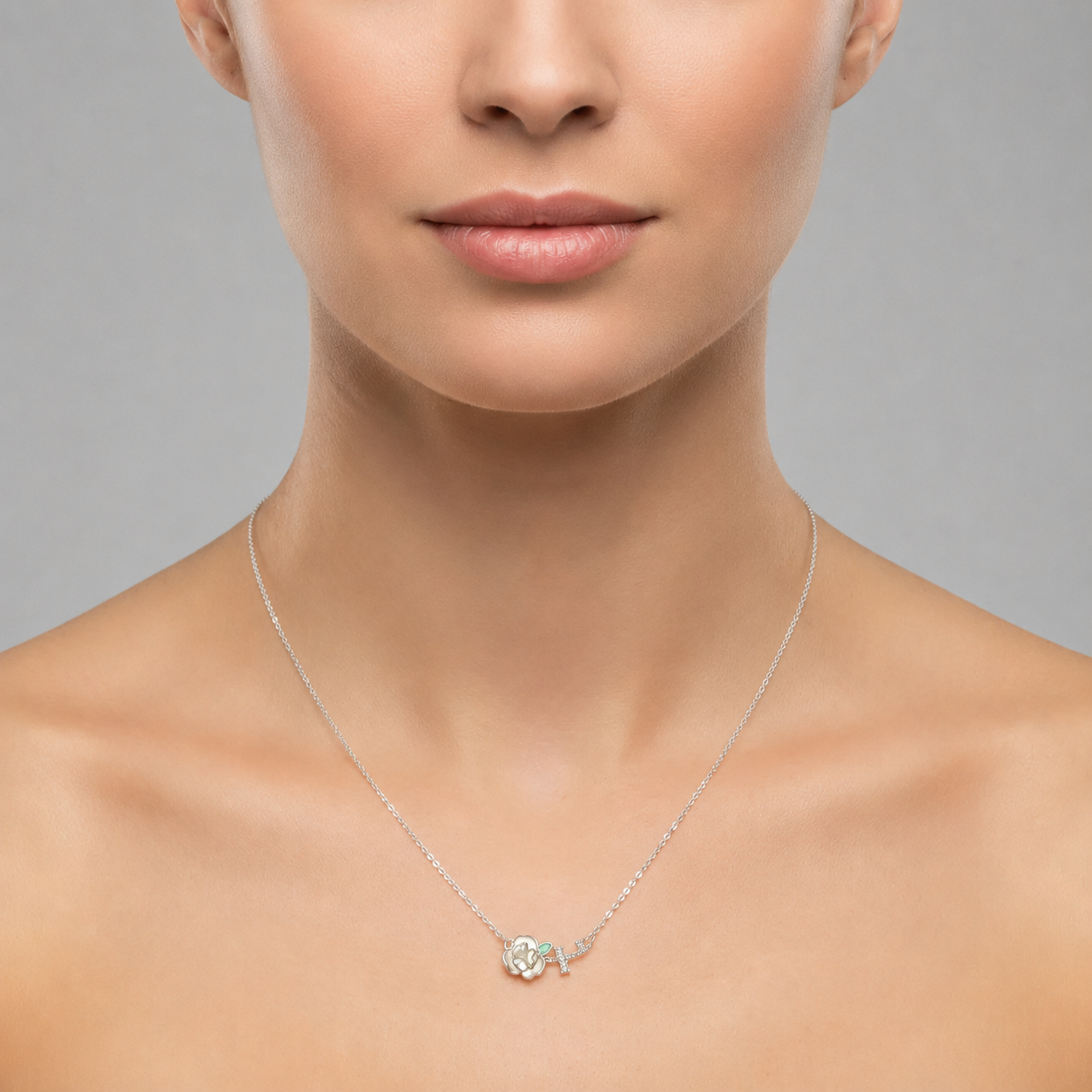 Heritage Clover Cascade Necklace
