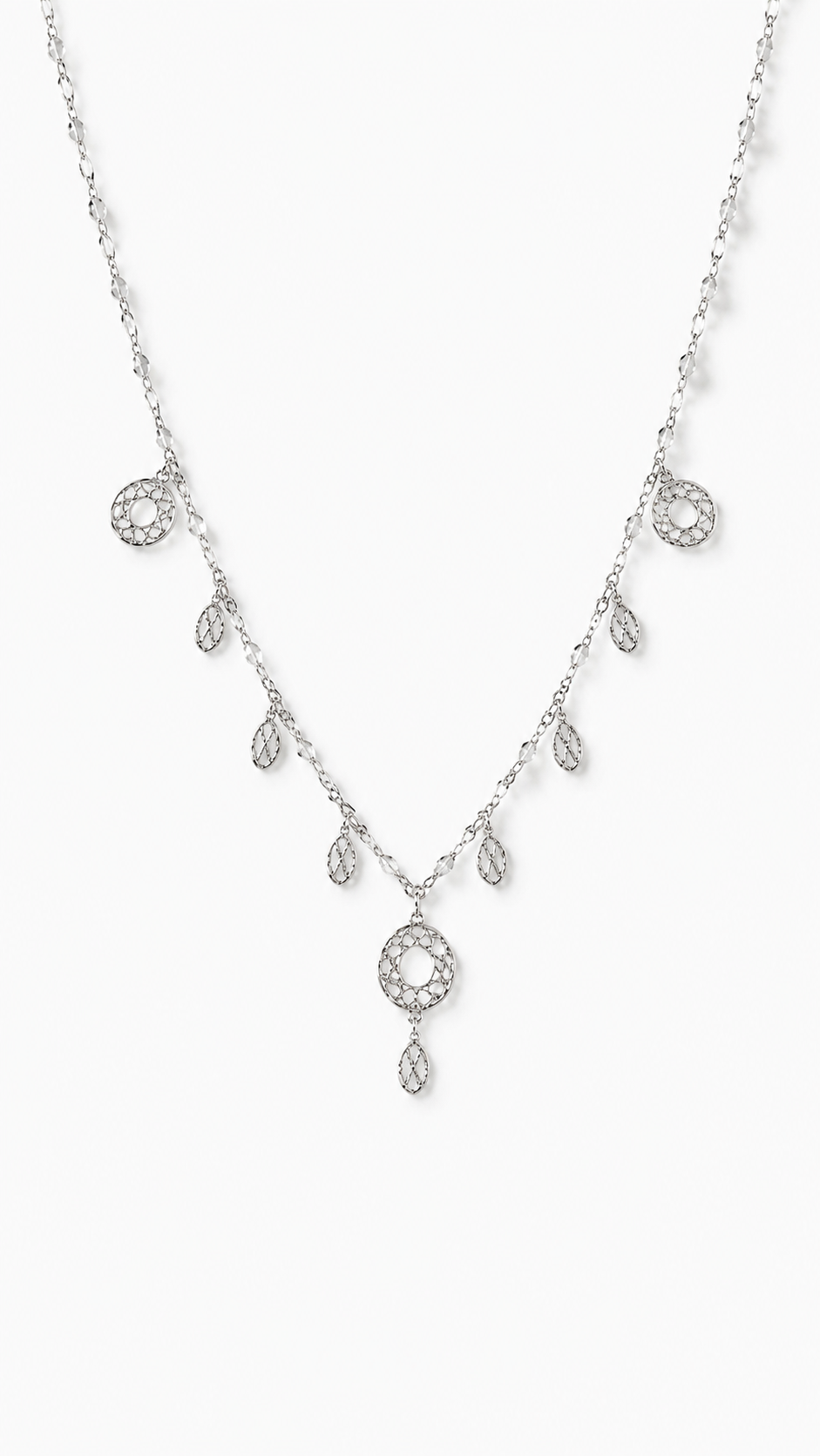 Noor Jaal Sterling Silver Charm Necklace