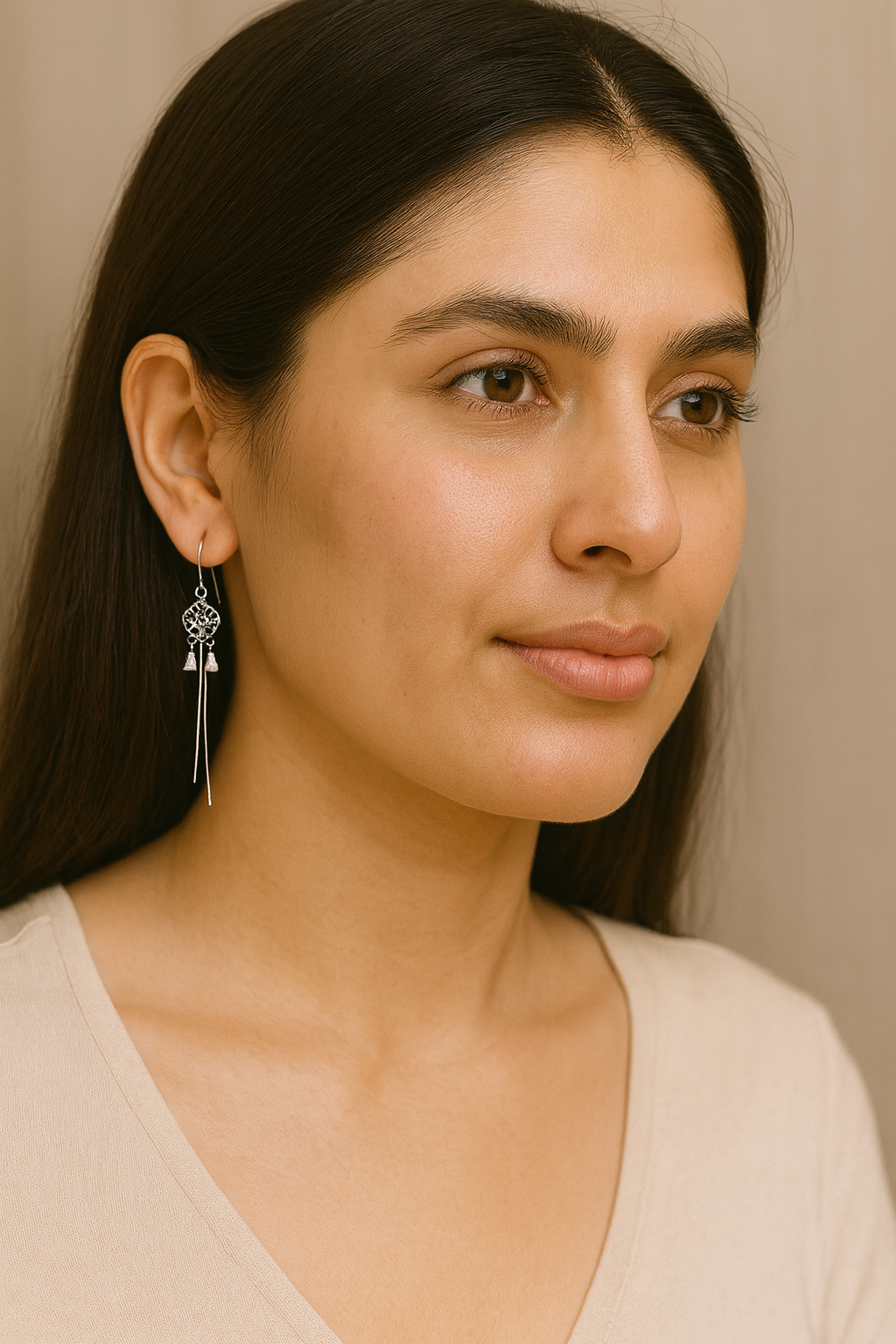 Ethereal Drop Sterling Earrings