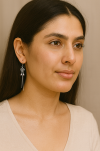 Ethereal Drop Sterling Earrings