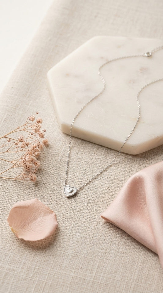 Lunéa Whisper Heart Necklace