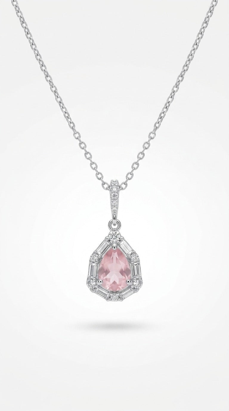 Roséa Crystal Drop Necklace
