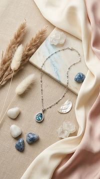 Aurelia Ocean Drop Necklace