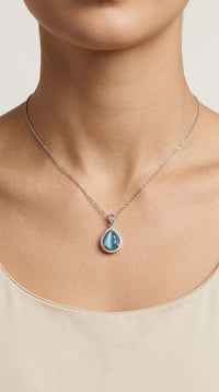 Aurelia Ocean Drop Necklace