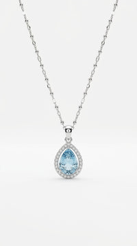 Aurelia Ocean Drop Necklace