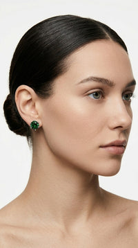 Emerelle Crystal Stud Earrings