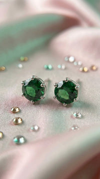 Emerelle Crystal Stud Earrings