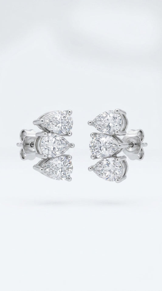 Lunéa Trinity Spark Studs