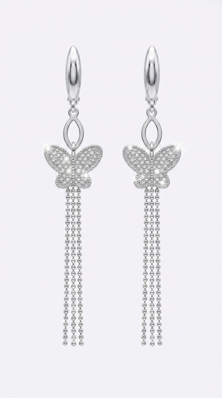Celestique Butterfly Cascade Earrings