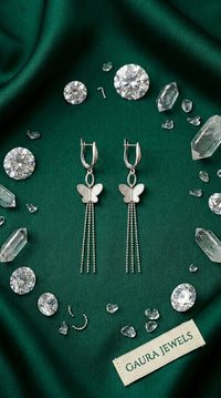 Celestique Butterfly Cascade Earrings