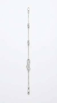 Eterna Loop Silver Anklet
