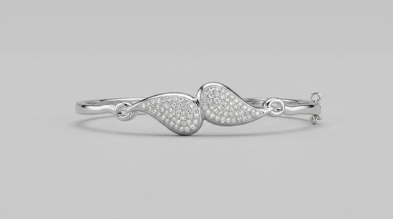 Twilight Spark Silver Bracelet