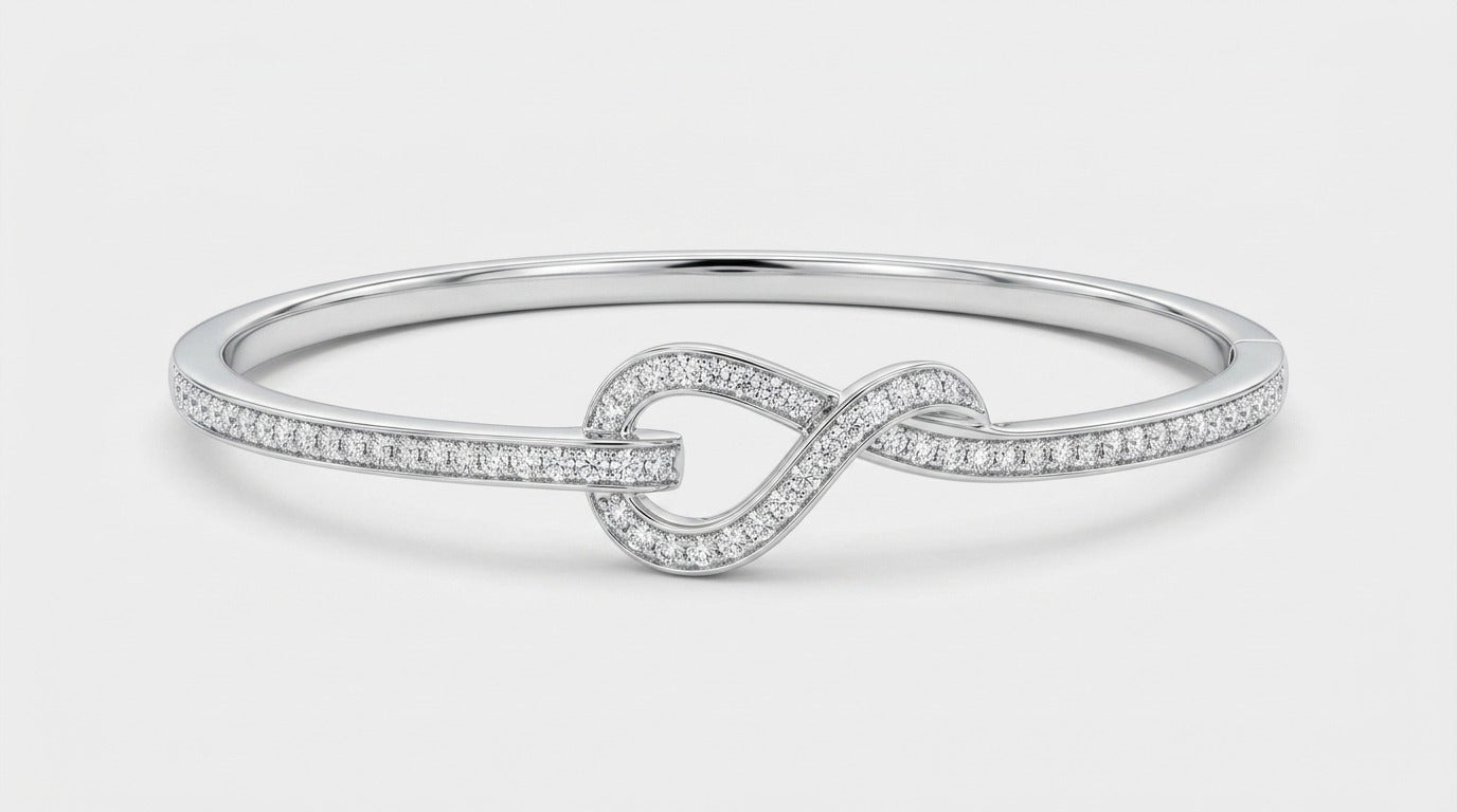Infinity Luxe Silver Bracelet