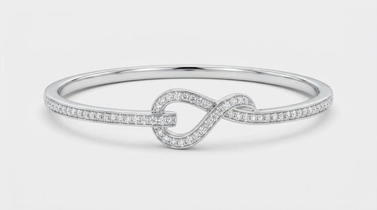 Infinity Luxe Silver Bracelet