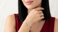 Infinity Luxe Silver Bracelet