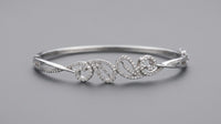 Celestial Twist Silver Bracelet