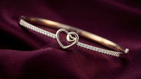 Forever Heart Silver Bracelet