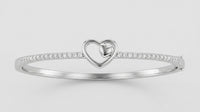 Forever Heart Silver Bracelet