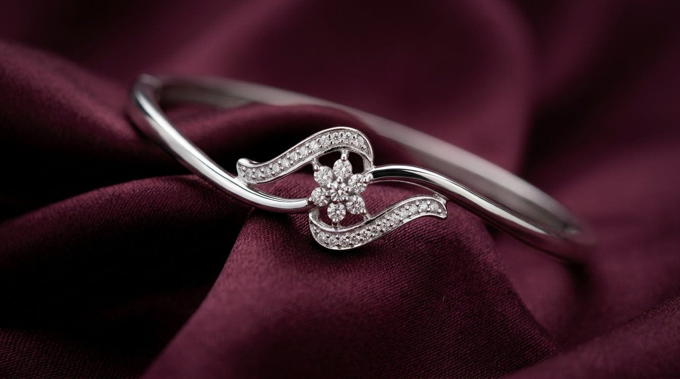 Eternal Bloom Silver Bracelet