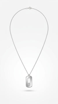Veloura Halo Frame Necklace