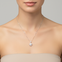 Taraash 925 Sterling Silver Radiant Sunburst Pendant Necklace
