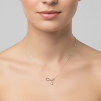 Anantya 925 Sterling Silver Infinity Necklace