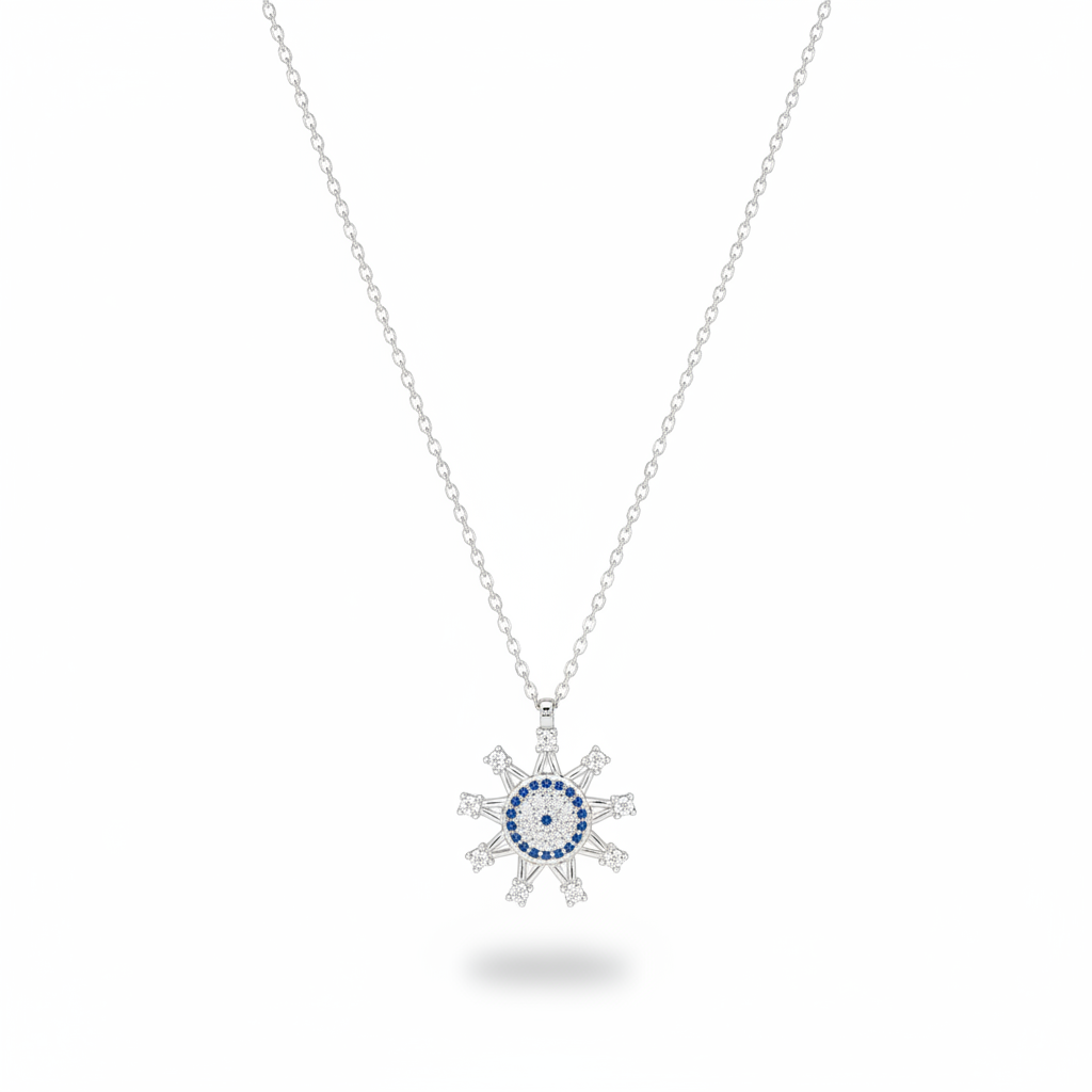 Divyanshi 925 Sterling Silver Necklace