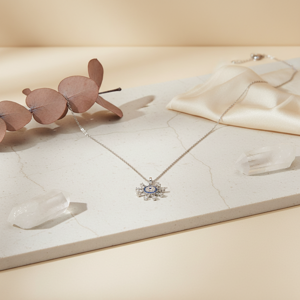 Divyanshi 925 Sterling Silver Necklace
