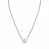 SparkleBloom Solitaire Mangalsutra