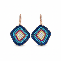 Spectrum Mosaic Drop Earrings