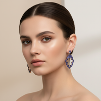 Midnight Blossom Crystal Drops